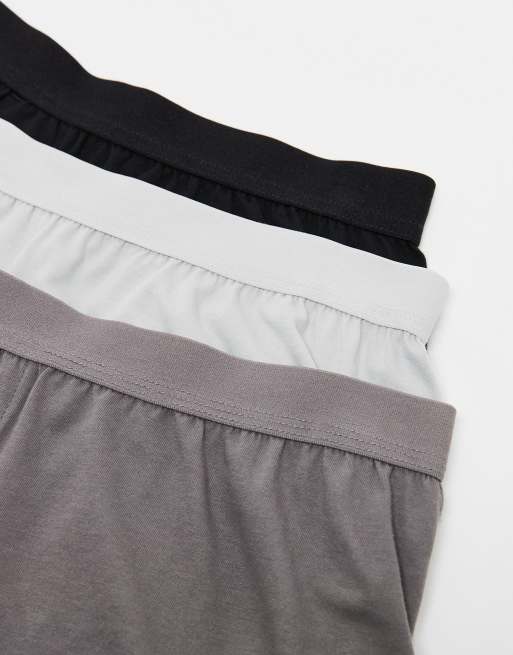 ASOS DESIGN – Flerfärgade boxershorts, 3-pack, 2 av 3