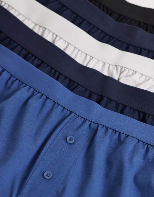 ASOS DESIGN – Flerfärgade boxershorts, 5-pack, 3 av 3