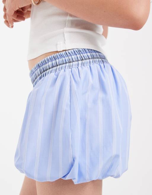 ASOS DESIGN – Flerfärgade, randiga shorts med bubbeldesign, del av set, 4 av 5