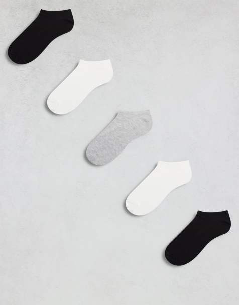 ASOS DESIGN – Flerfärgade träningsstrumpor, 5-pack - view 1