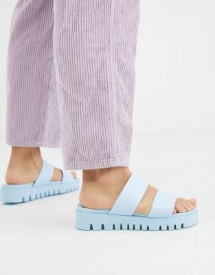 asos jelly flat sandals