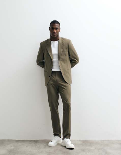ASOS DESIGN - FlexMax - Abito skinny verde oliva - view 1