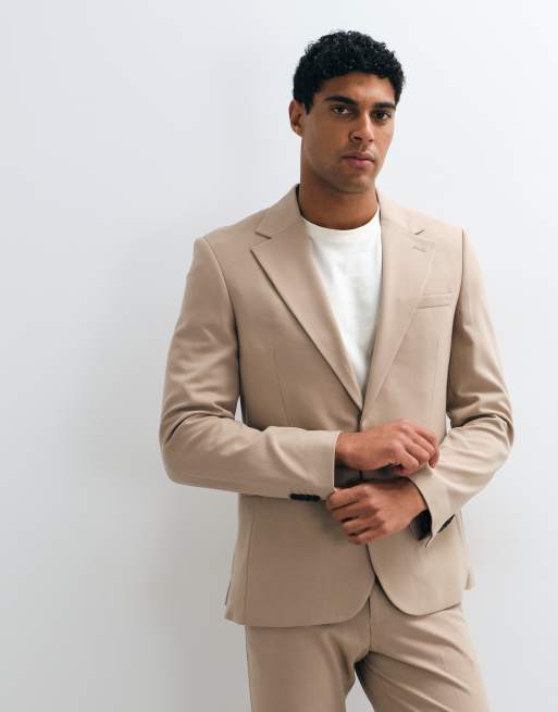 ASOS DESIGN - flexMAX -  Skinny pak in lichtbruin, 2 van 3