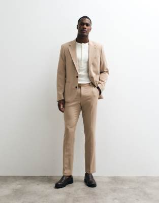 light brown dress pants Trendy, Chic Women's Clothing Boutique The Workshop Women's Khaki Tailored Dress Pants, Polyester, Size L Lane 201