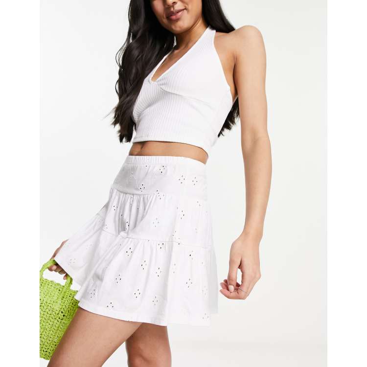 stina ♡ Dahlia white wrap skirt / short Wild-Child-Angelina-Vienna-