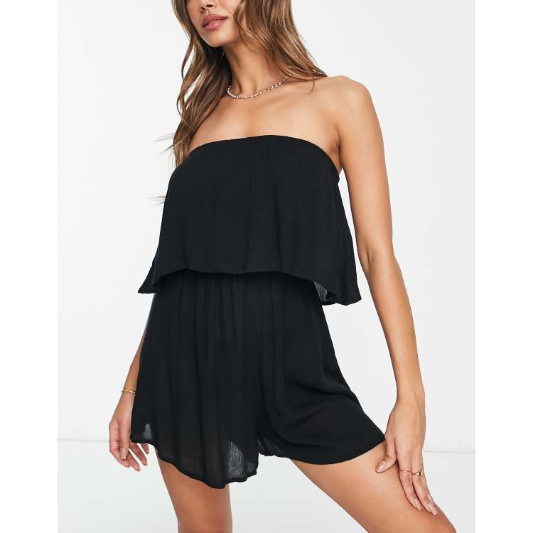 Bandeau beach playsuit uk cheap
