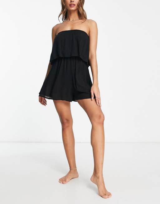 Bandeau beach hot sale playsuit