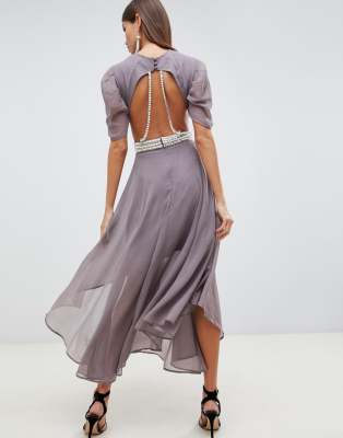 asos floaty midi dress