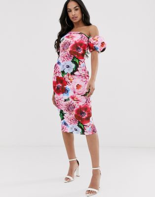 asos bubble sleeve dress