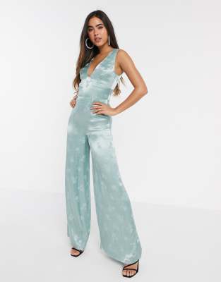 asos teal jumpsuit