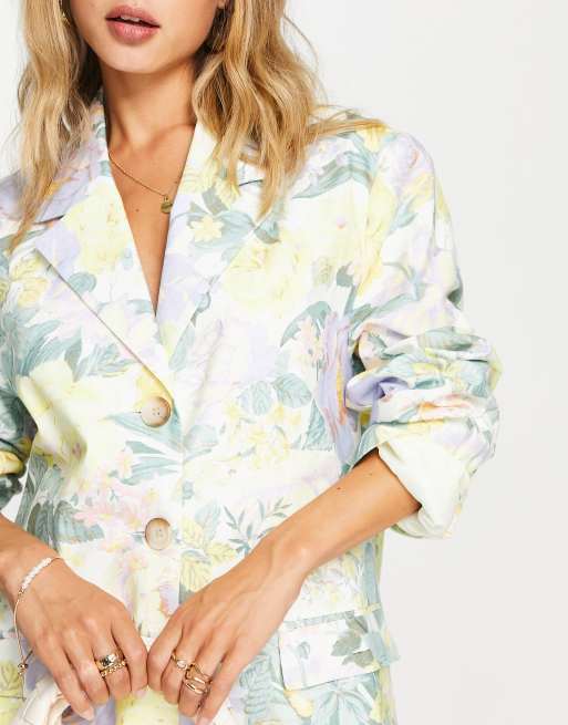 Asos hotsell floral blazer