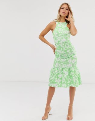 asos halter maxi dress