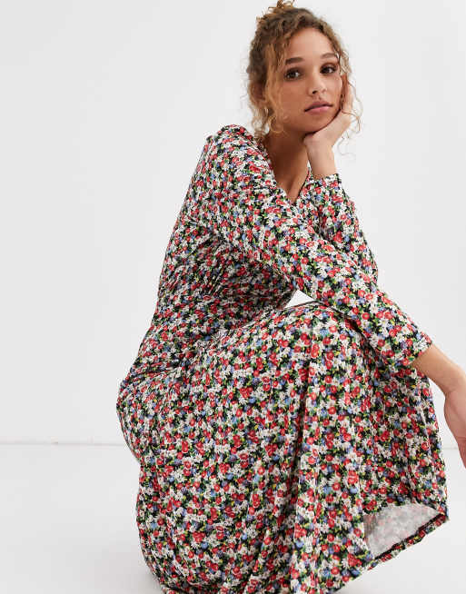 Asos robe longue fleurie sale