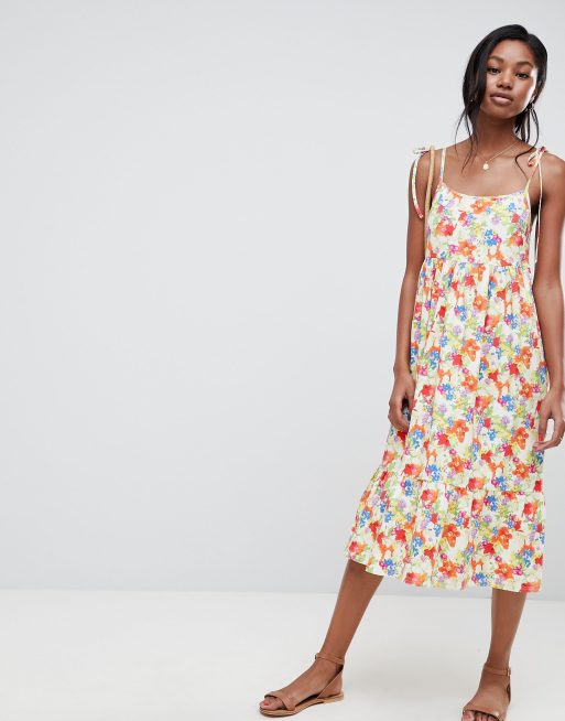 floral midi sundress
