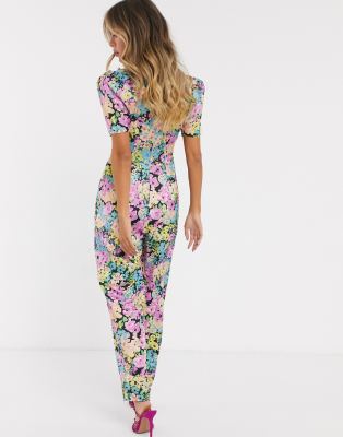 asos purple jumpsuit