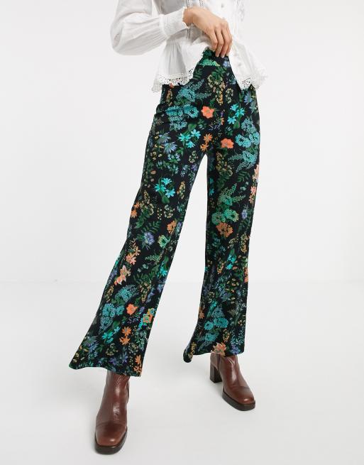 ASOS DESIGN floral wide leg pants | ASOS