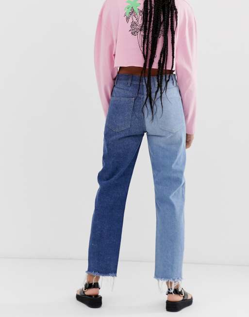 Asos two tone store jeans