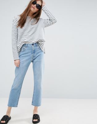 asos light blue jeans