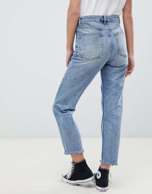 Straight Leg Jeans - Florence Wash