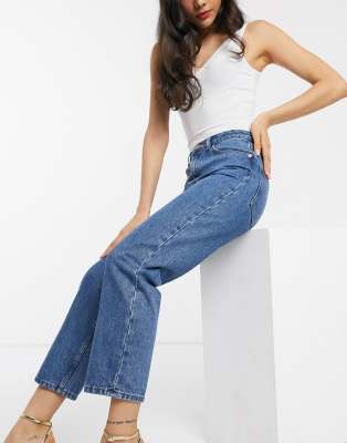 authentic straight leg jeans