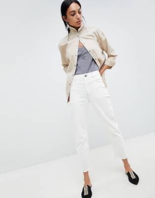 asos white jeans