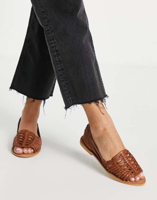 Asos 2024 leather sandals