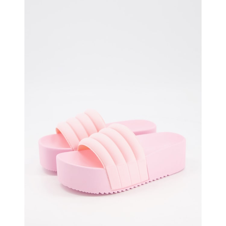 Bebe slides sale pink