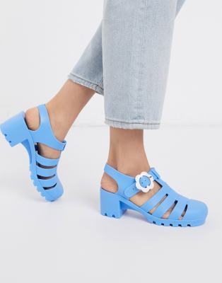 asos blue shoes