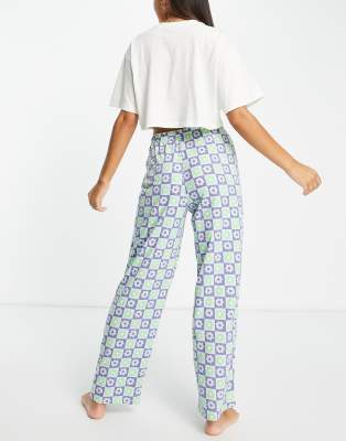 cropped trouser pyjama sets