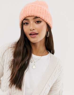 fluffy beanie hat