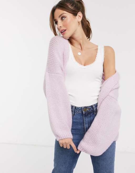 Asos balloon sleeve on sale sweater