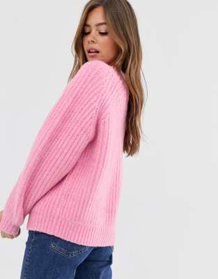 pink cardigan asos