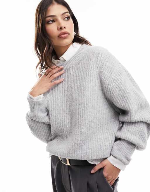 Asos grey sweater hotsell