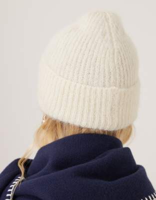 Asos Design Fluffy Knit Beanie