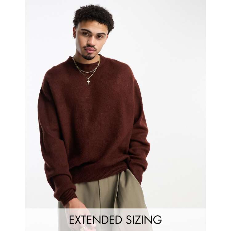 自動撮影カメラ エイソス ASOS DESIGN knitted crew neck plush jumper