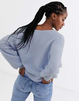 asos v neck sweater