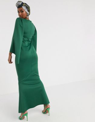 Asos Green Long Sleeve Dress Factory ...