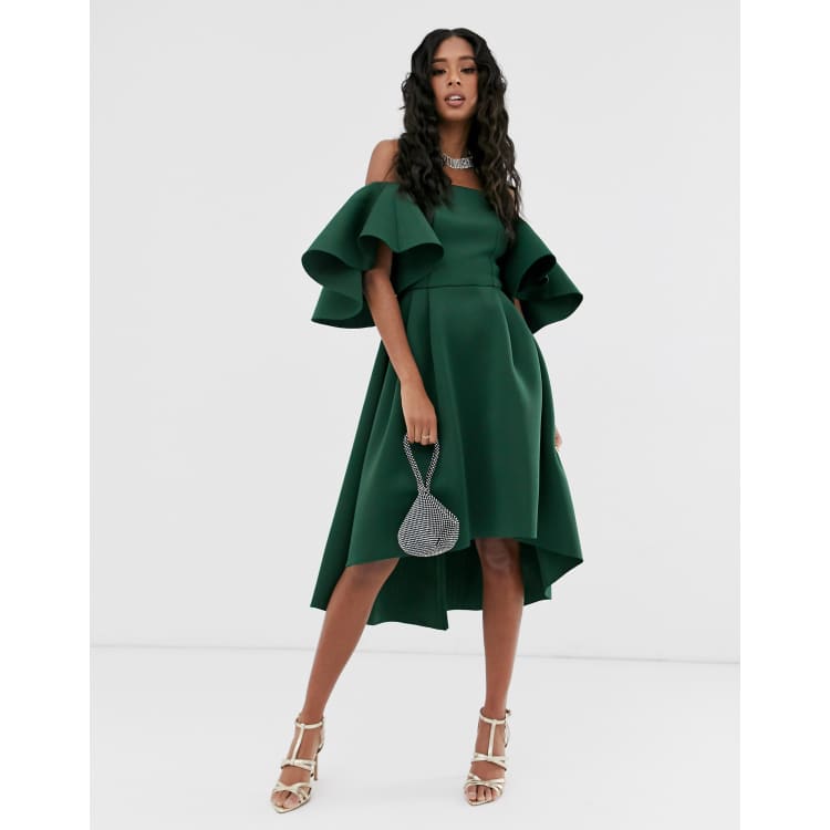 Green prom cheap dress asos