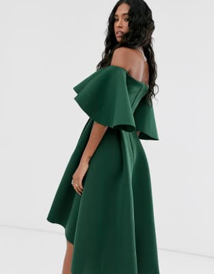 asos design flutter sleeve