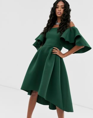 asos design flutter sleeve