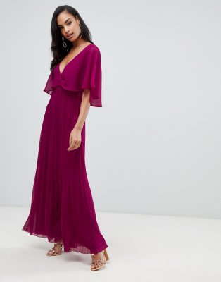 asos berry dress