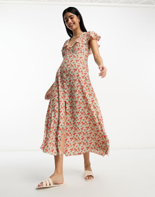 Asos ditsy floral dress online