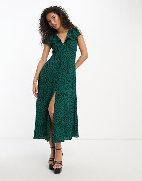 ASOS Design Petite Bust Cup Midi Tea Dress