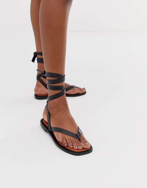 chunky flip flops asos