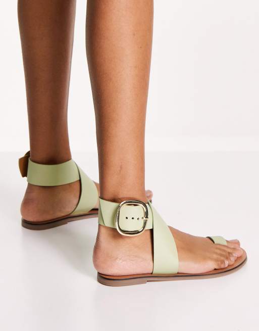 Sage leather hot sale sandals