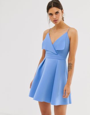 asos powder blue dress