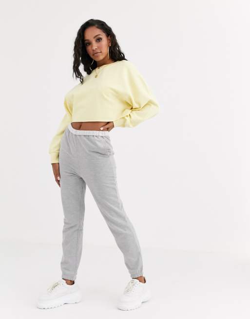 ASOS DESIGN fold over waist super soft jogger | ASOS