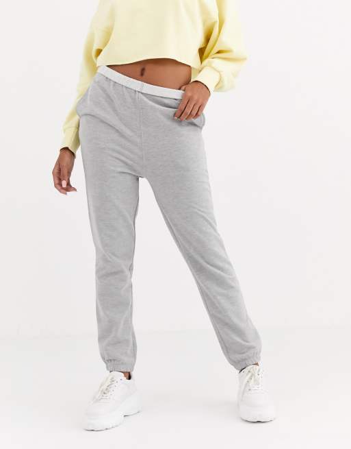 ASOS DESIGN fold over waist super soft jogger