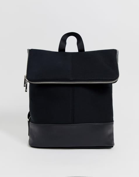 ASOS DESIGN foldover backpack