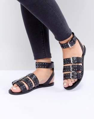 asos studded sandals